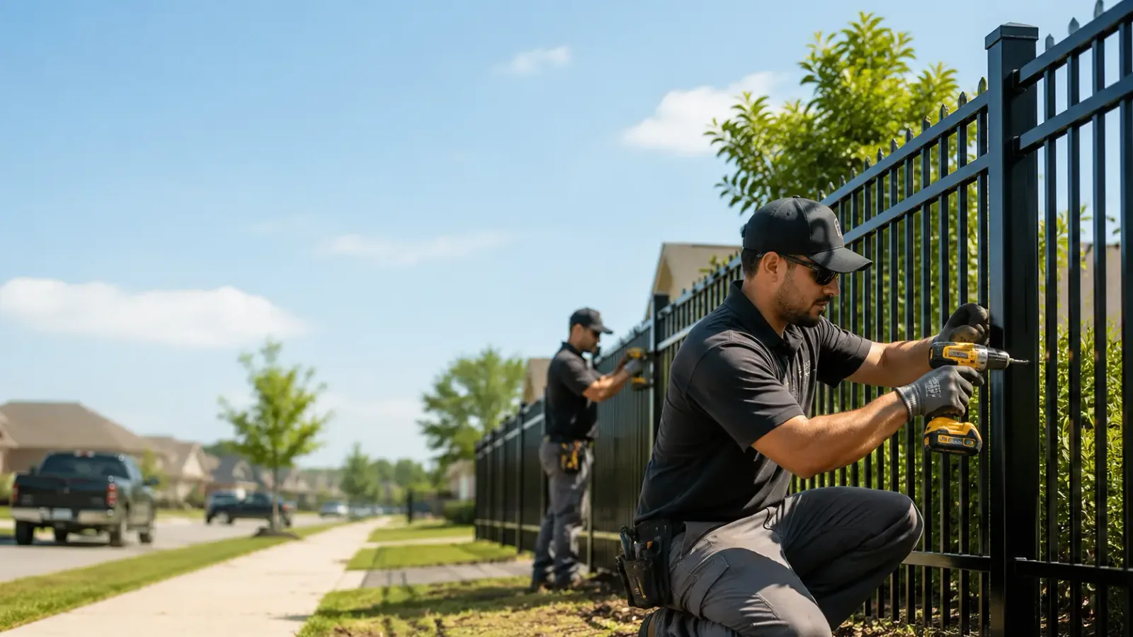 Metal Fence Installation in Harrisonburg, VA